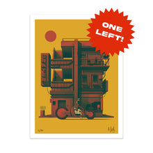 Load image into Gallery viewer, 'Crater Motel' Limited Edition Giclée Print