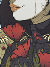 Load image into Gallery viewer, 'Poppy Field' A3 Gicleé Print