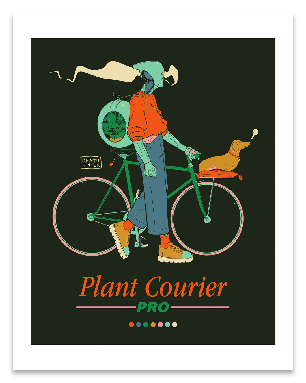 'Plant Courier Pro' Giclée Print